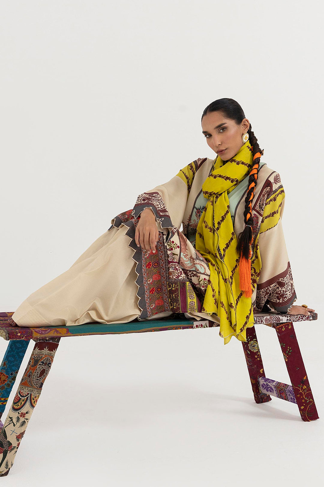 Sana Safinaz - Mahay Winter - 2 Piece - Unstitched - H255-007A-2DA