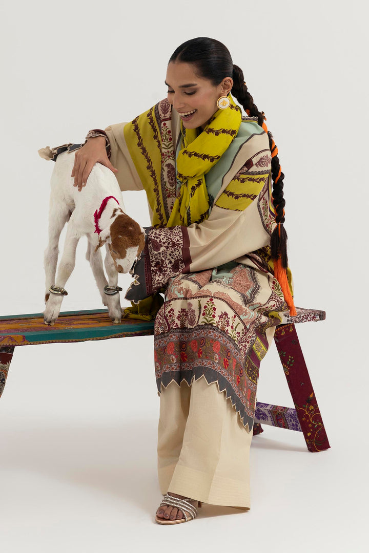 Sana Safinaz - Mahay Winter - 2 Piece - Unstitched - H255-007A-2DA