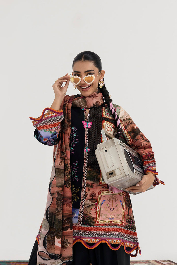 Sana Safinaz - Mahay Winter - 2 Piece - Unstitched - H255-009B-2DA