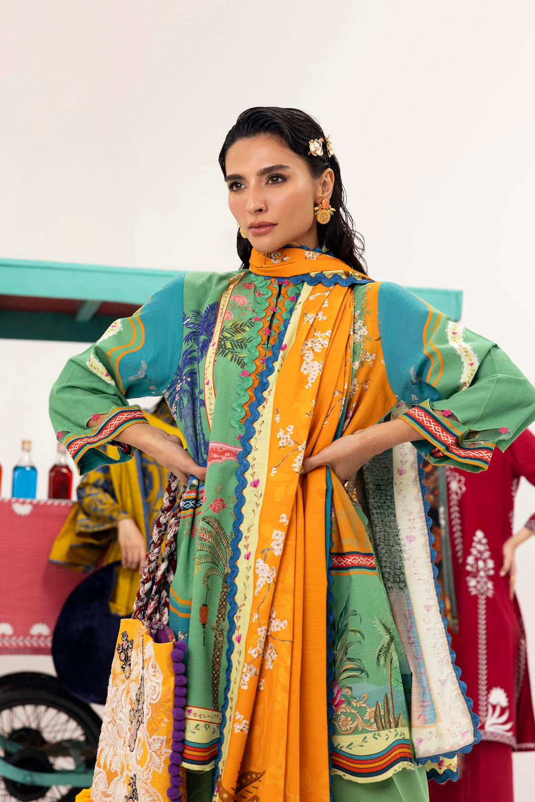 Sana Safinaz - Mahay Winter - 2 Piece - Unstitched - H255-010B-2Q