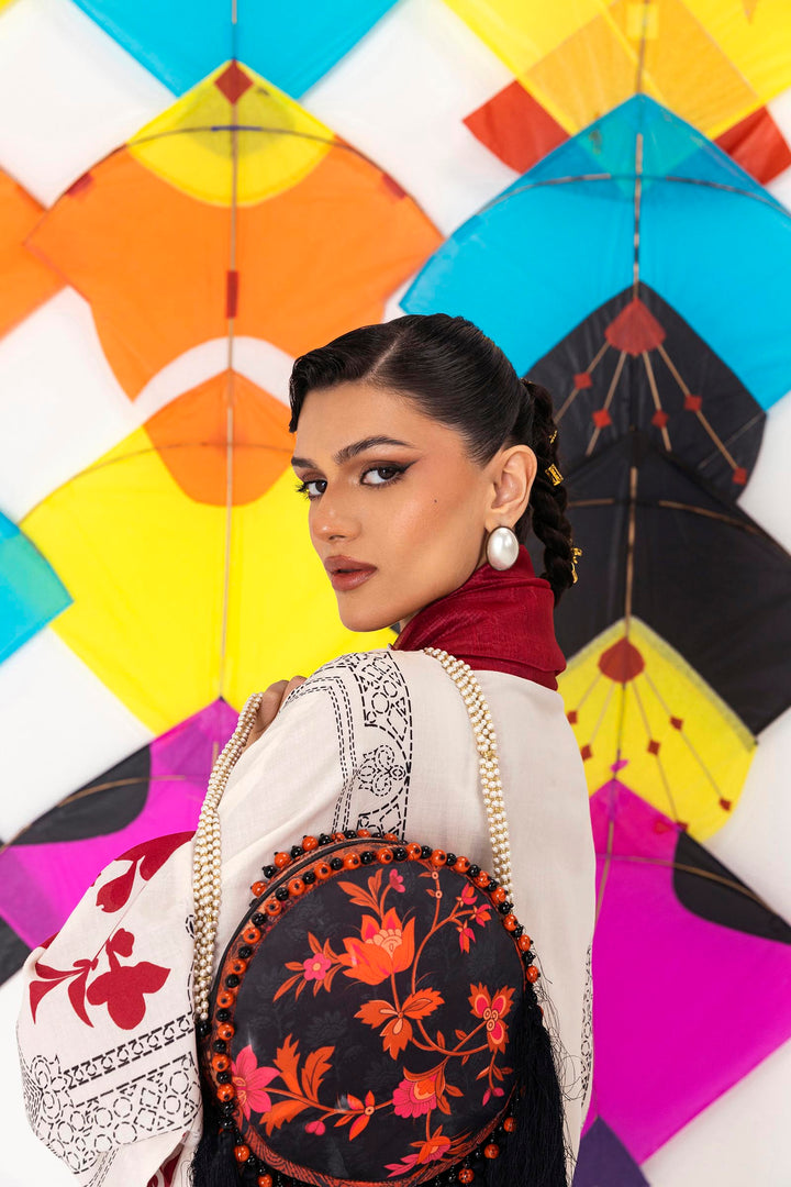 Sana Safinaz - Mahay Lawn Suit For Women - 3 Piece