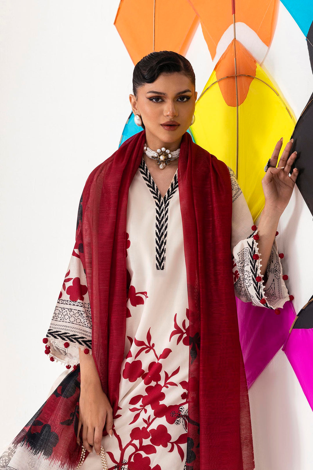 Sana Safinaz - Mahay Lawn Suit For Women - 3 Piece