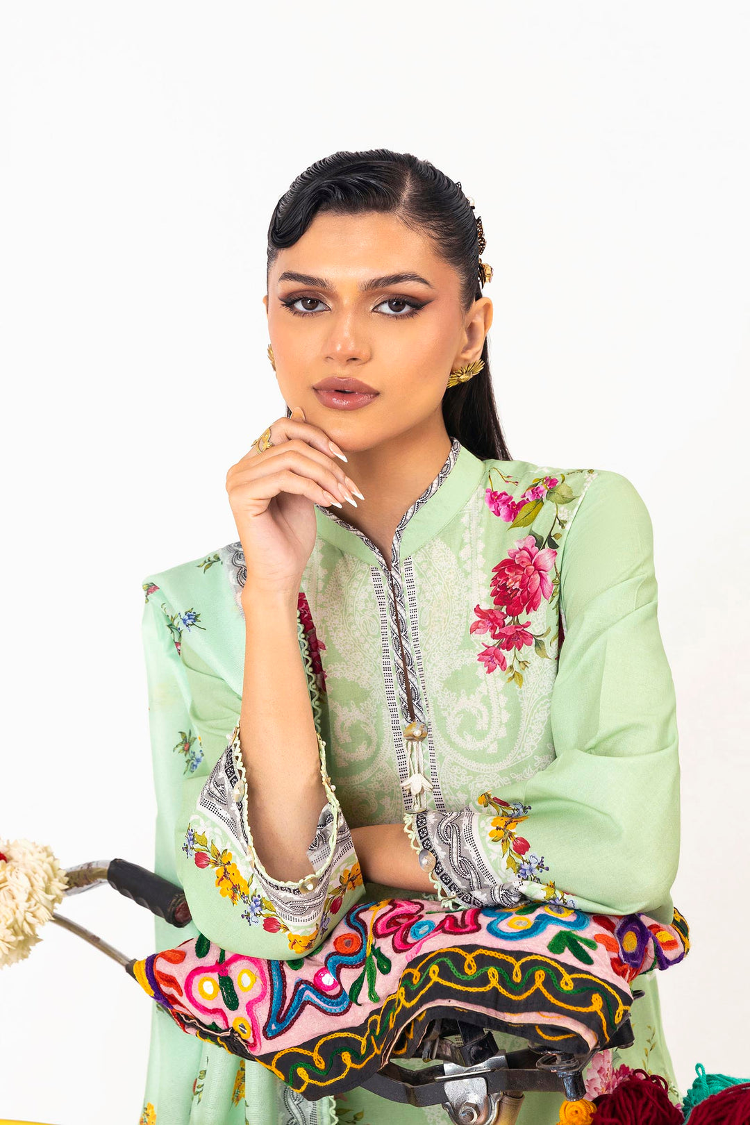 Sana Safinaz - Mahay Lawn Suit For Women - 3 Piece