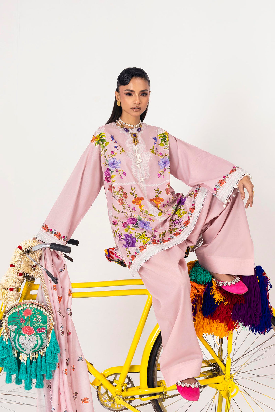 Sana Safinaz - Mahay Lawn Suit For Women - 3 Piece