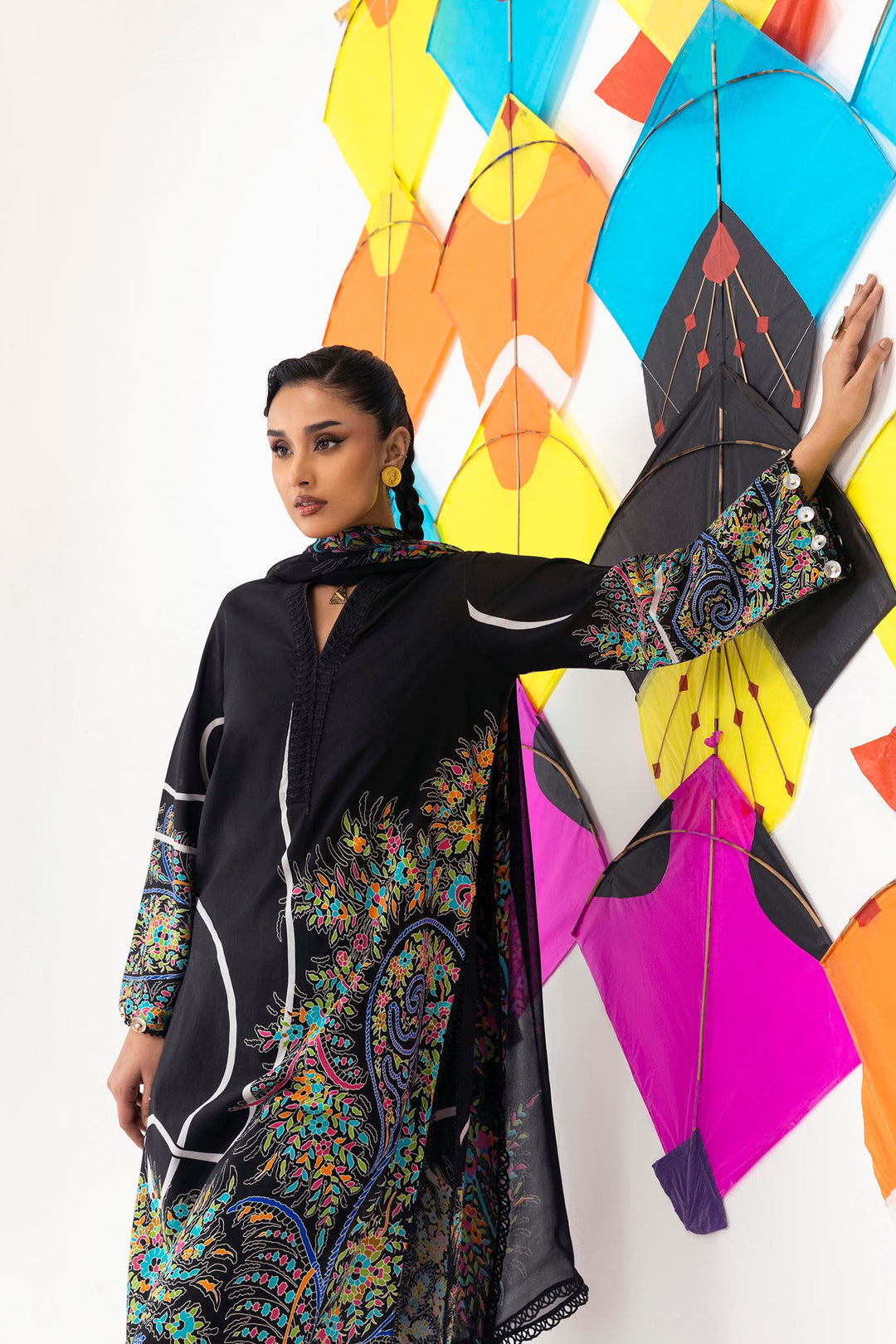 Sana Safinaz - Mahay Lawn Suit For Women - 3 Piece