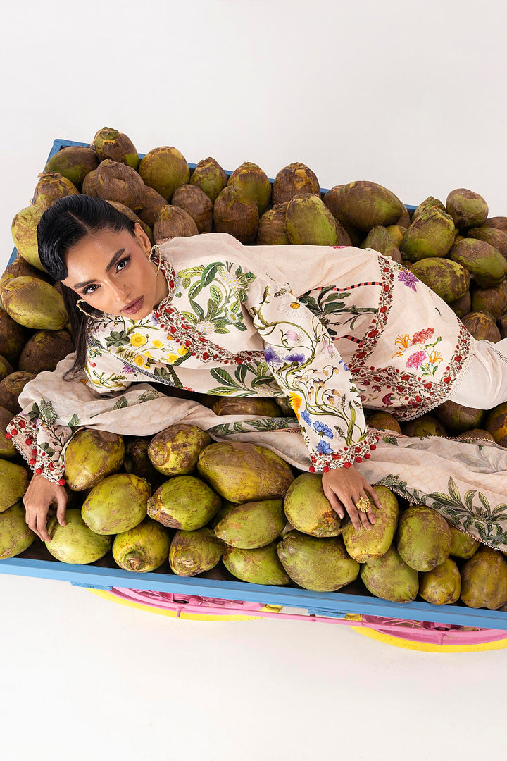 Sana Safinaz - Mahay Lawn Suit For Women - 2 Piece