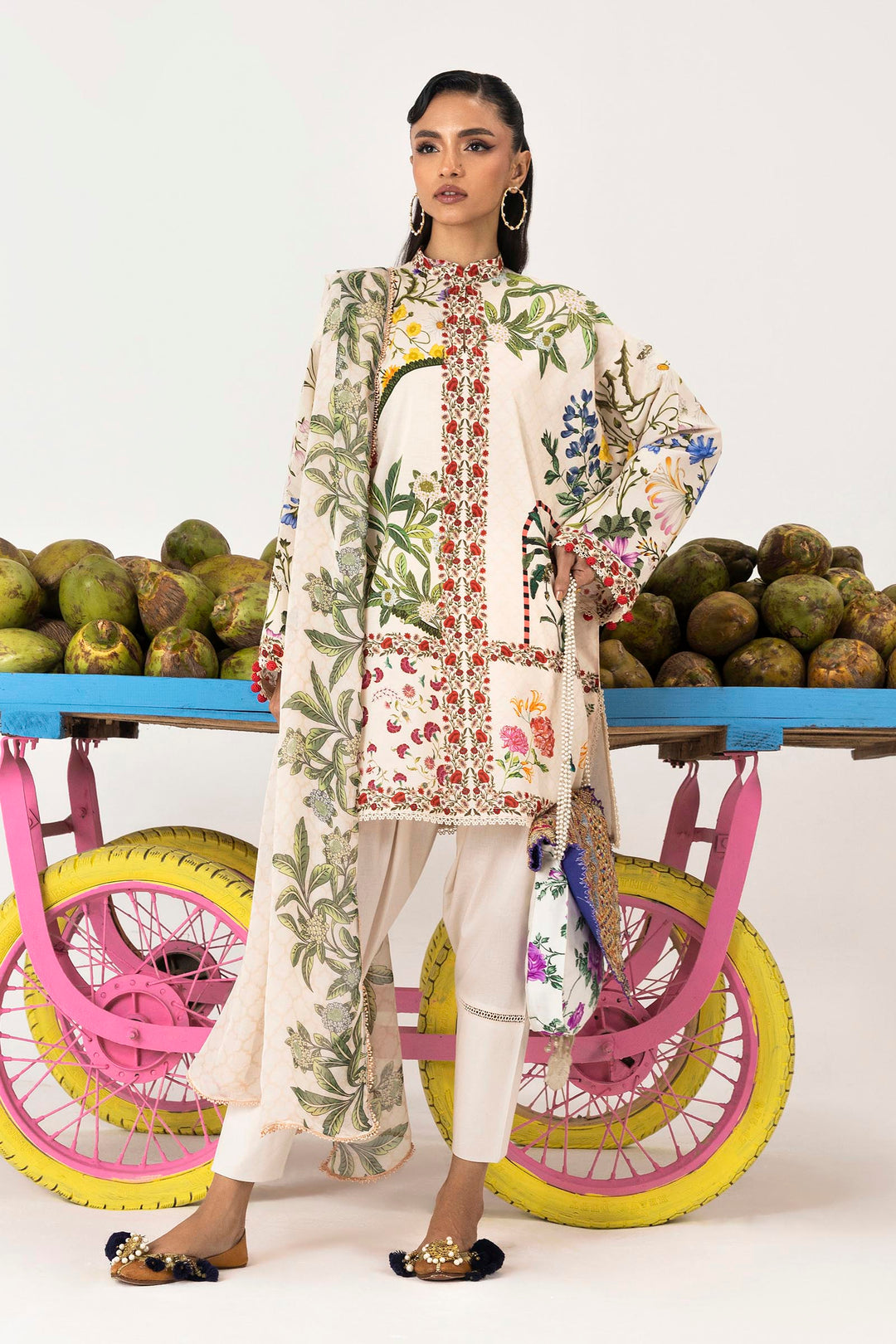 Sana Safinaz - Mahay Lawn Suit For Women - 2 Piece