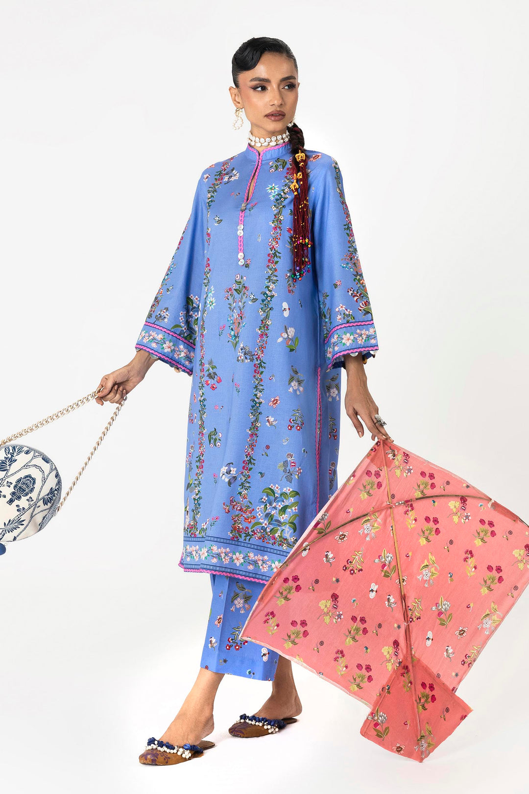 Sana Safinaz - Mahay Lawn Suit For Women - 2 Piece
