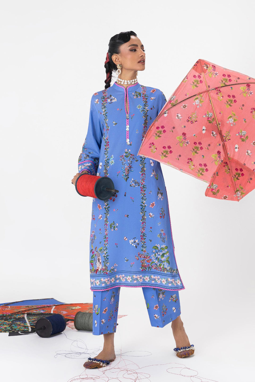 Sana Safinaz - Mahay Lawn Suit For Women - 2 Piece