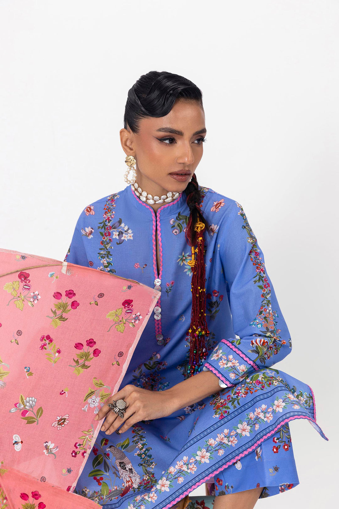 Sana Safinaz - Mahay Lawn Suit For Women - 2 Piece