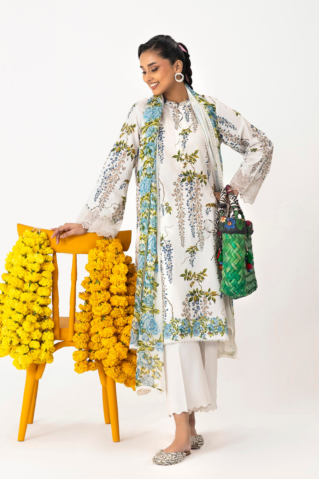 Sana Safinaz - Mahay Lawn Suit For Women - 2 Piece
