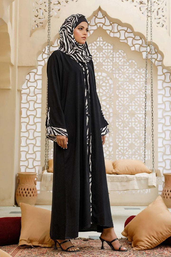 Hijabi - Midnight Black Abaya