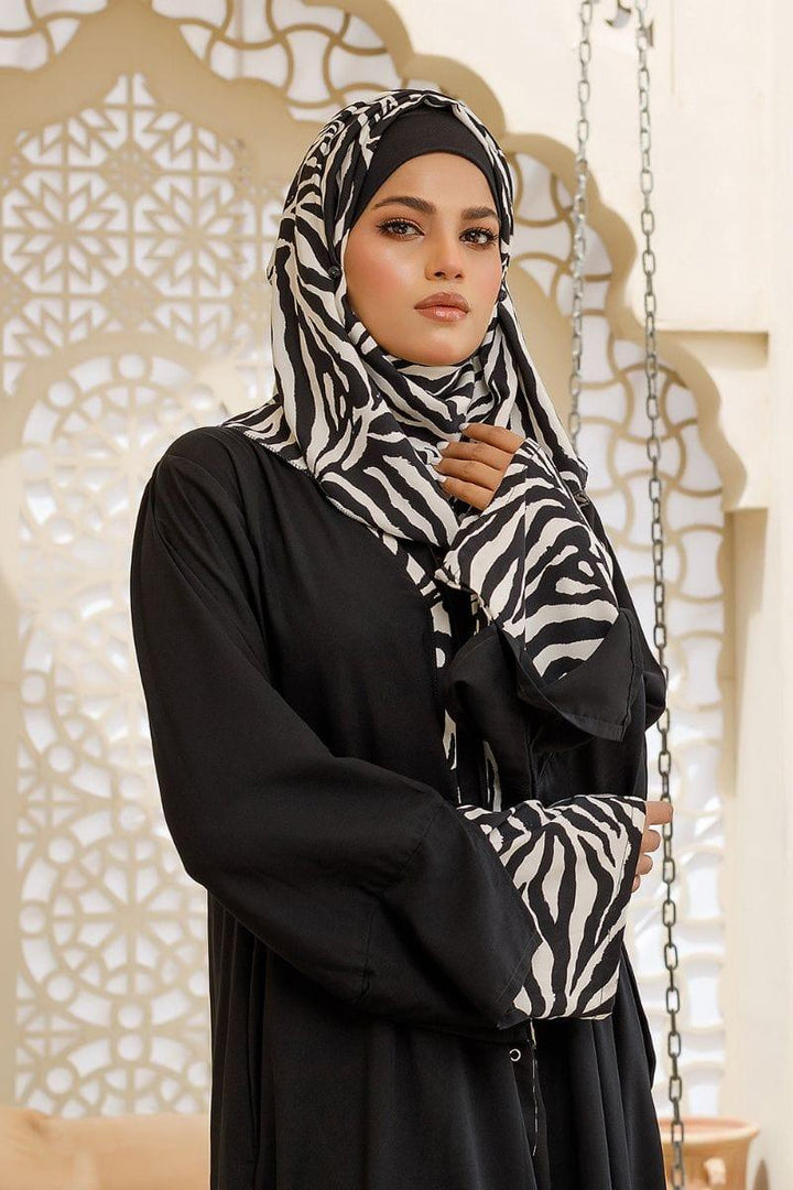 Hijabi - Midnight Black Abaya