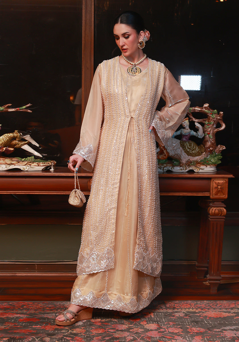 Huma Adnan zareen Suit Red 1 Piece