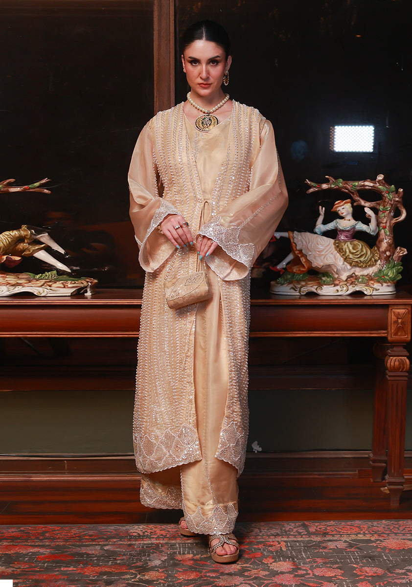Huma Adnan zareen Suit Red 1 Piece