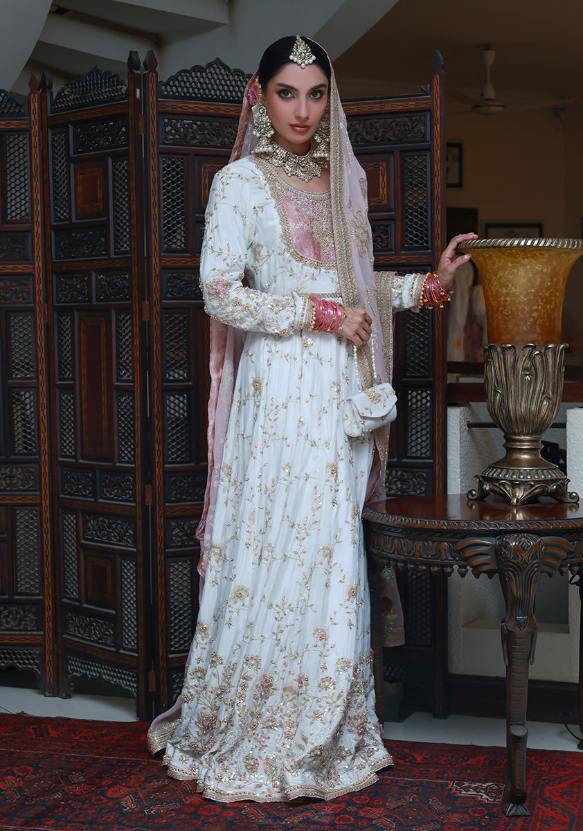 Huma Adnan zavian Pishwas Red 1 Piece