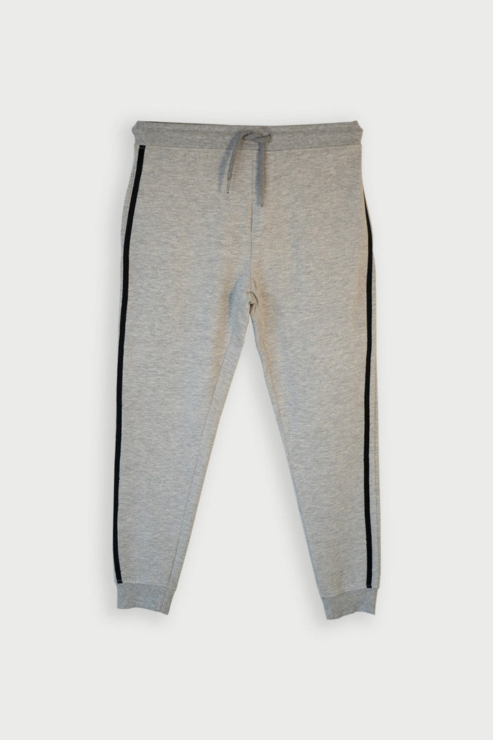 Hummingbirdspk - Heather Grey Sweat Shirt &amp; Pants - Cotton - 2 Piece