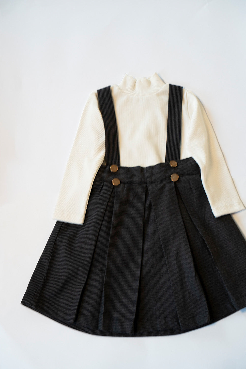 Hummingbirdspk - Tweed Pinafore skirt - woolen - 1 Piece
