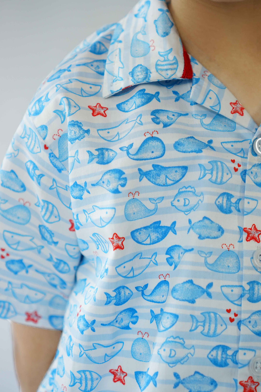 Hummingbirdspk - Under the Sea cotton Co-ord Set - 2 Piece