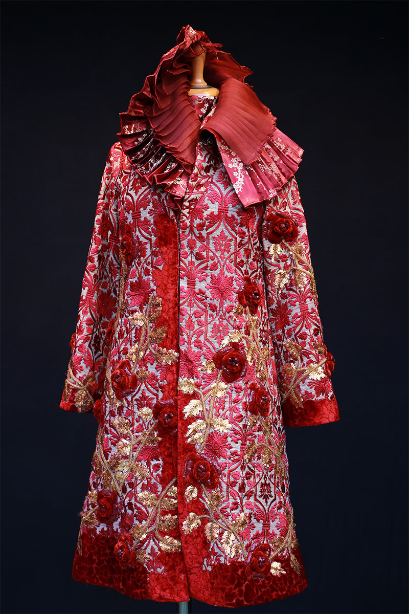 Shamaeel Ansari Gul-e-Surkh Jacket Red 3 Piece