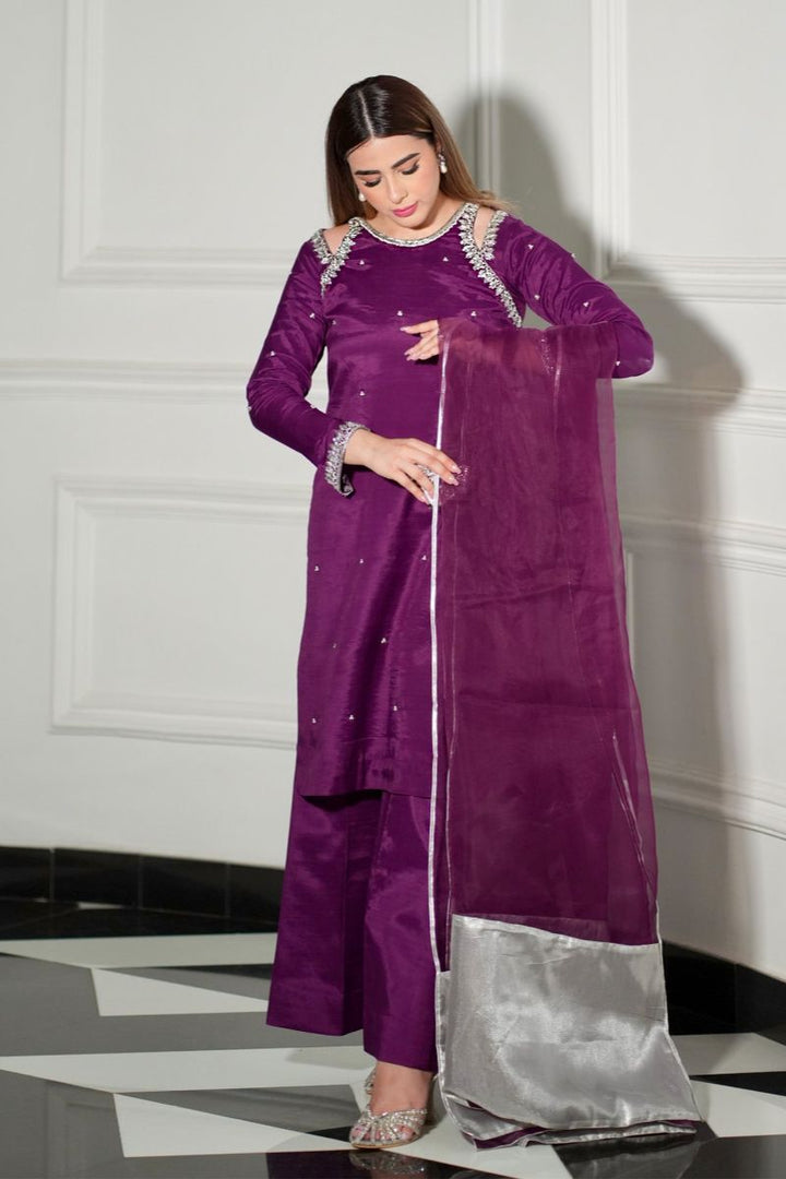 Allure by Ih - Arsh - Purple - 3 Piece