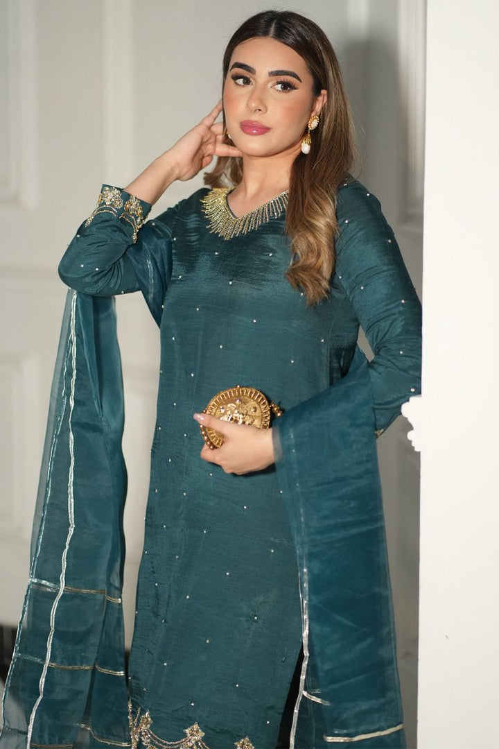 Allure by Ih - Fara - Teal - 3 Piece