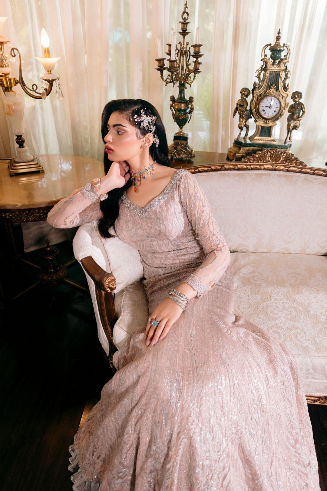 Nilofer Shahid - Soirée De Amor - Pink - 2 Piece