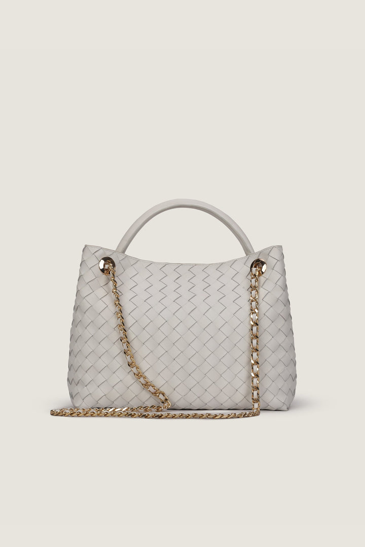 Novado Large Andiamo with Golden Chain - Off White