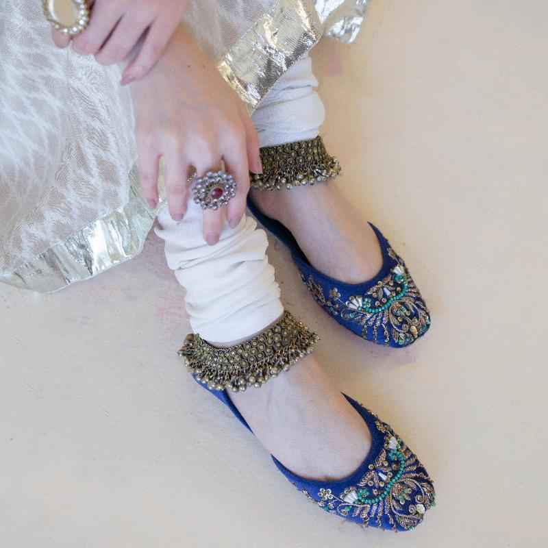 JootiShooti - Feroza Khussa (Blue)