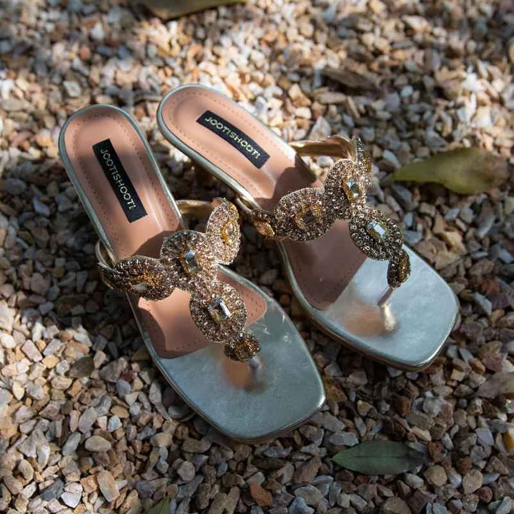 JootiShooti - Selena Gold Heels