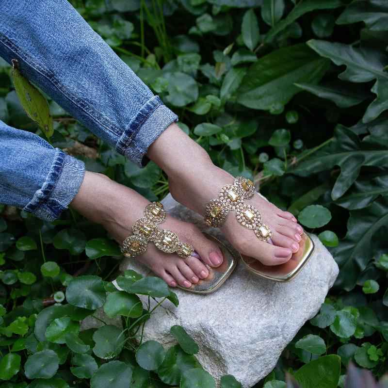 JootiShooti - Selena Gold Heels