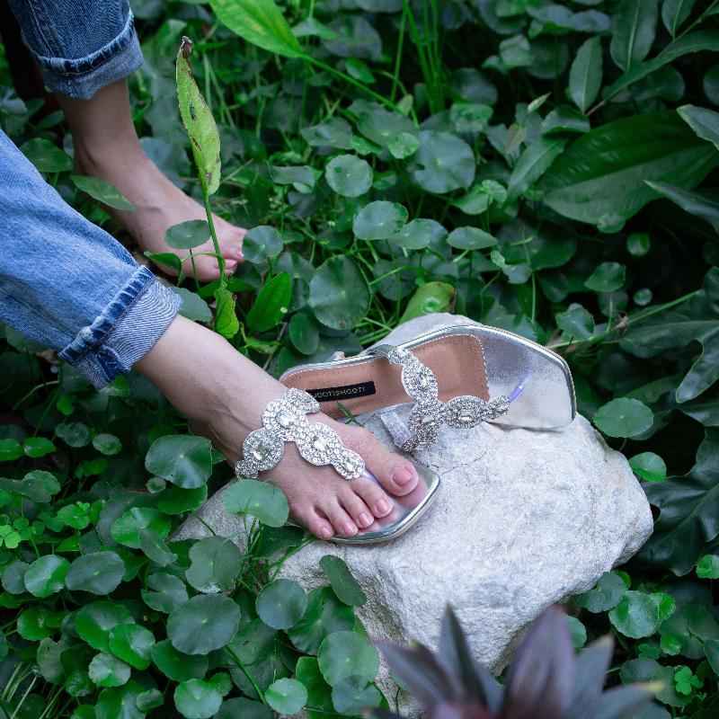 JootiShooti - Selena Silver Heels