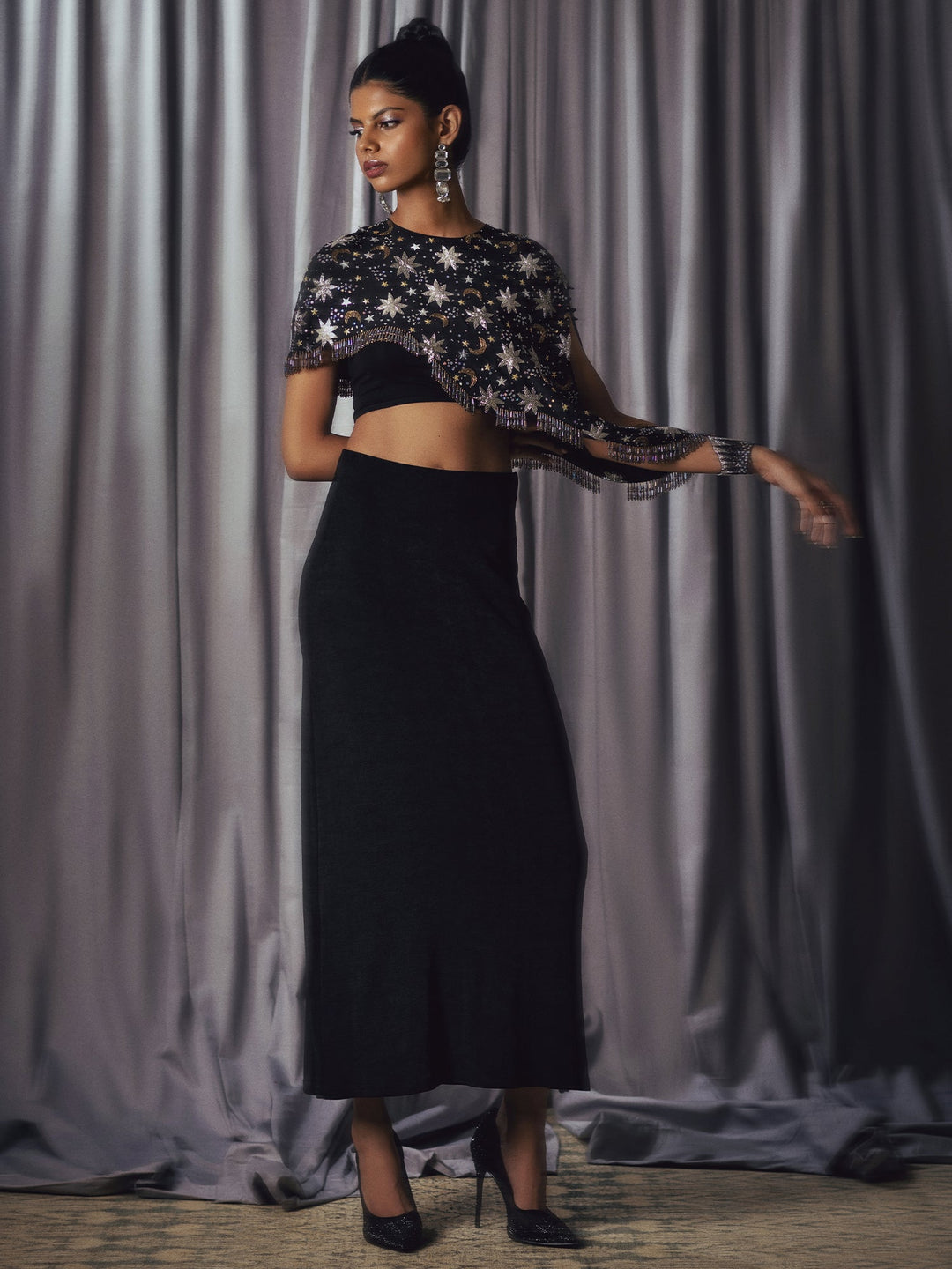 Sanam Chaudhri Natascha Jacket Black 1 Piece