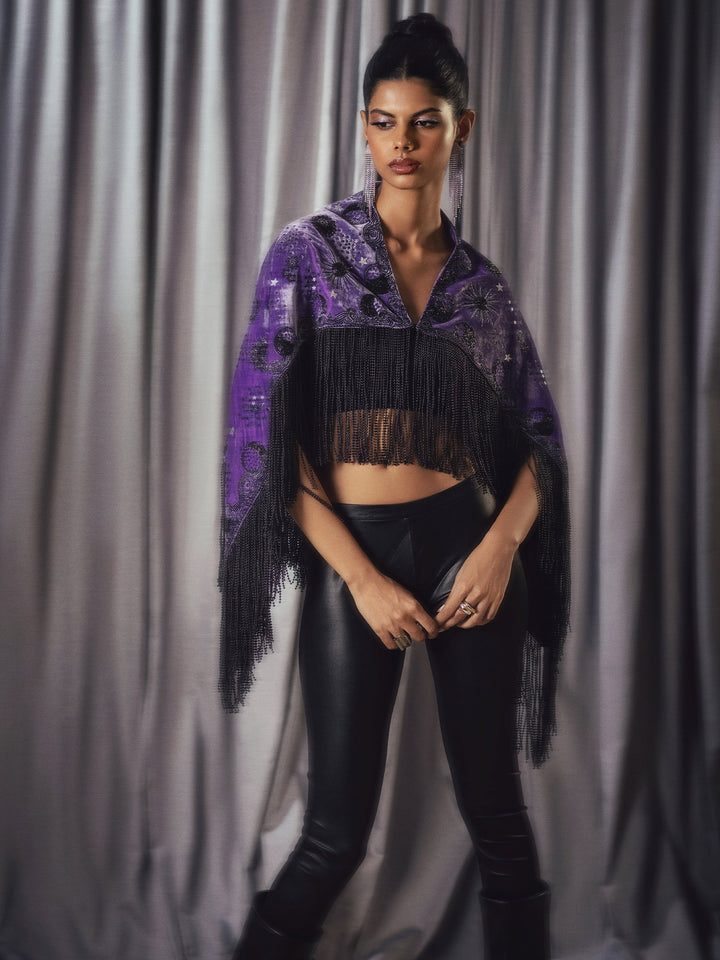 Sanam Chaudhri STK Jacket Purple 1 Piece