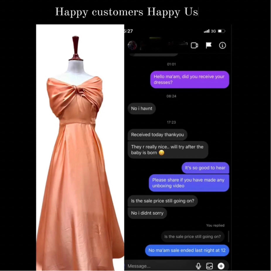 Syah - Off-Shoulder Butterfly Dress - 1 Piece