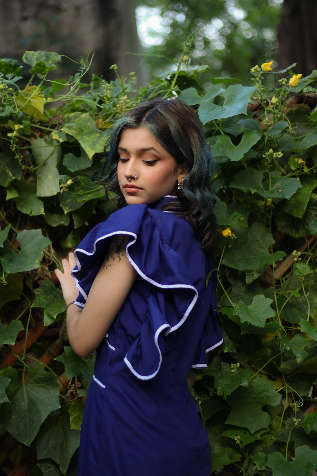 Syah - Catherine - Cotton - Blue - 1 Piece