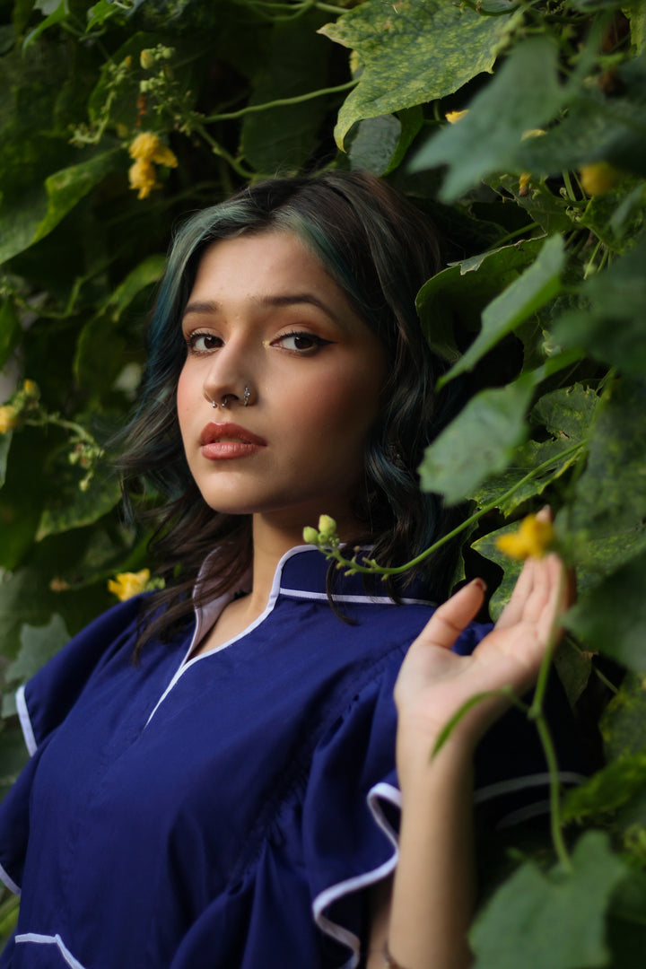 Syah - Catherine - Cotton - Blue - 1 Piece