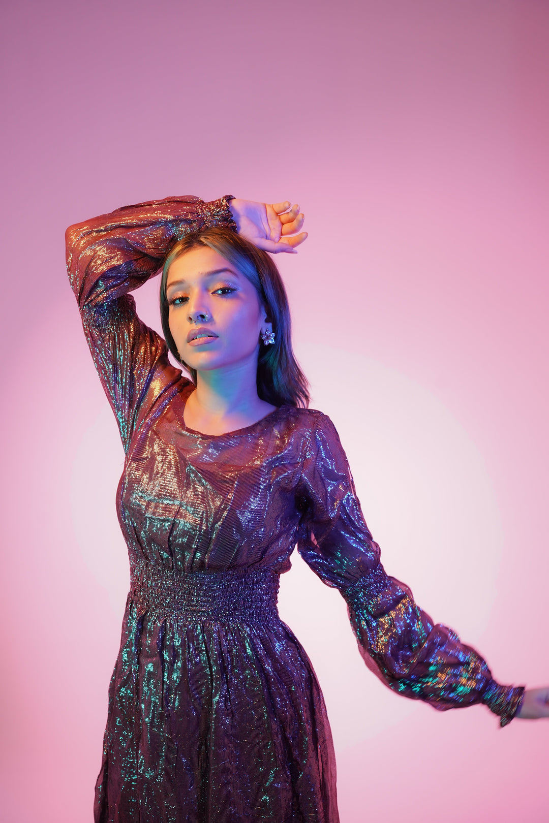 Syah - Chunchun - Gown - Shimmer - Plum