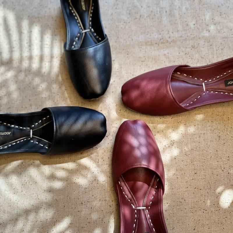 JootiShooti - Maroon Nawabi Khussa