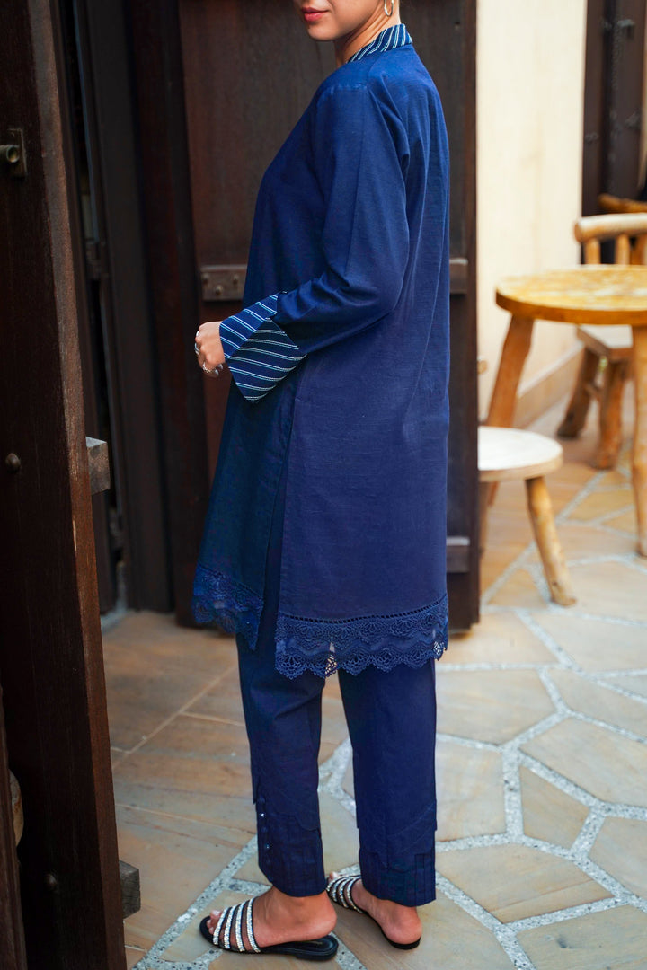 Ombrella - Azure - khaddar