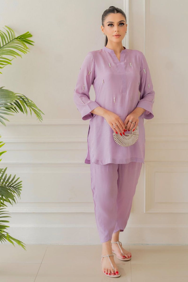 Allure by Ih - ORCHID - Lavender - Thai Silk - 2 Piece