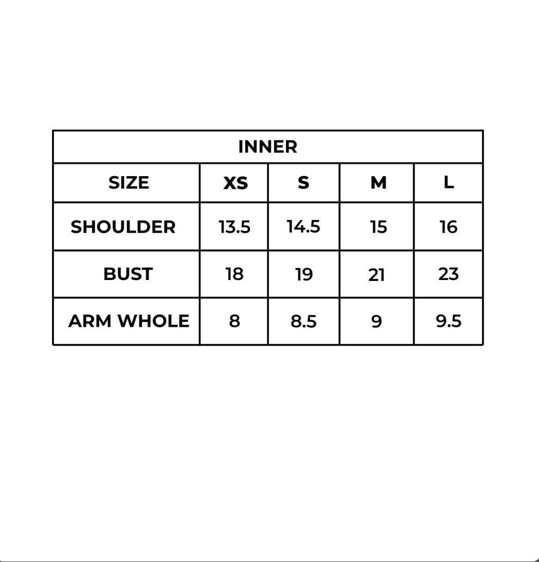 Adwears - Inner - Black - 1 Piece