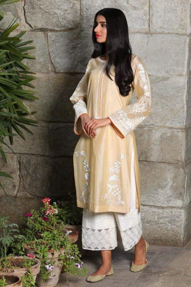 Irum Ghani Trends - Carnelian Dream - Beige - 3 Piece - Organza Lawn