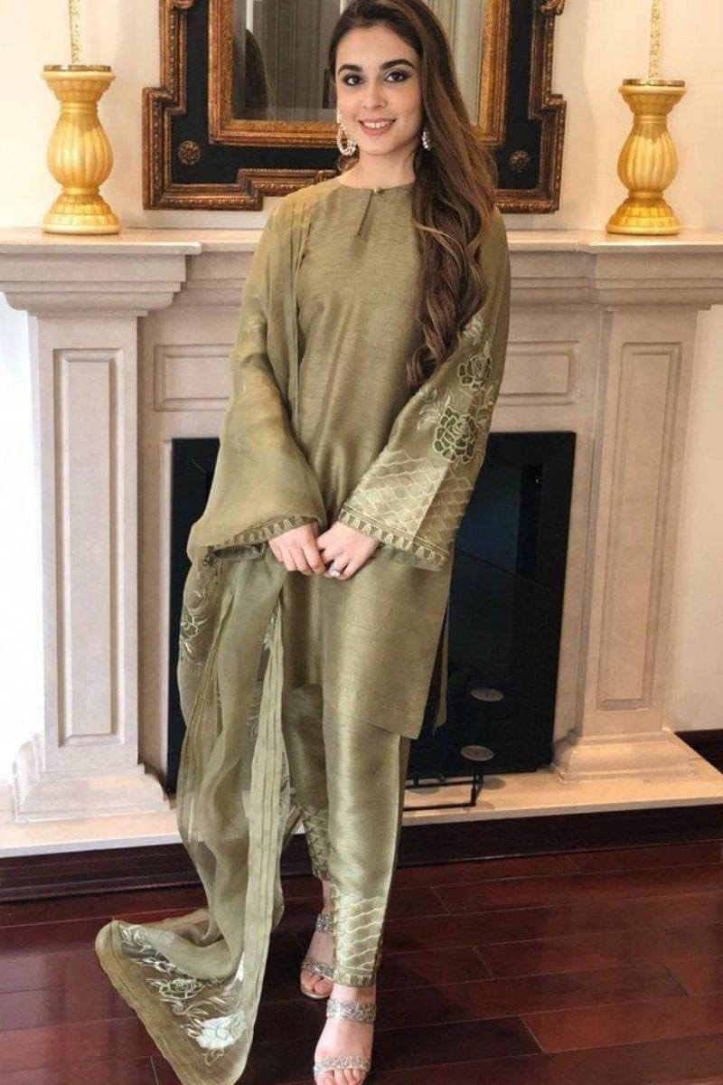 Irum Ghani Trends - Catalina - 3 Piece - Raw Silk
