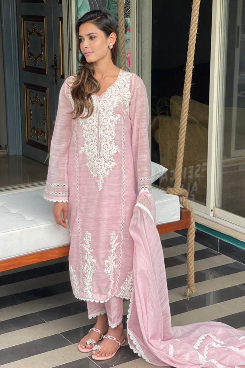 Irum Ghani Trends - La rose - 3 Piece - Karandi Organza