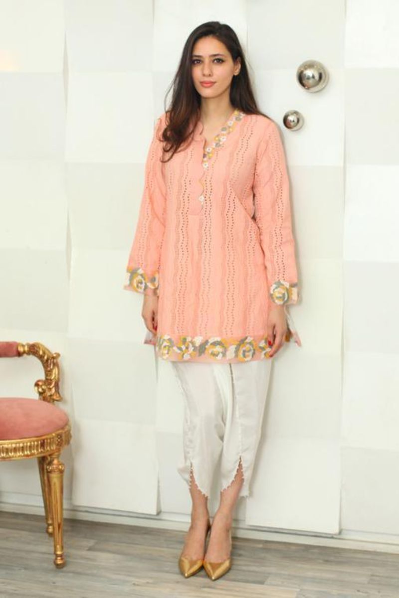 Irum Ghani Trends - Peruvian Lily - Pink - 2 Piece - Cotton