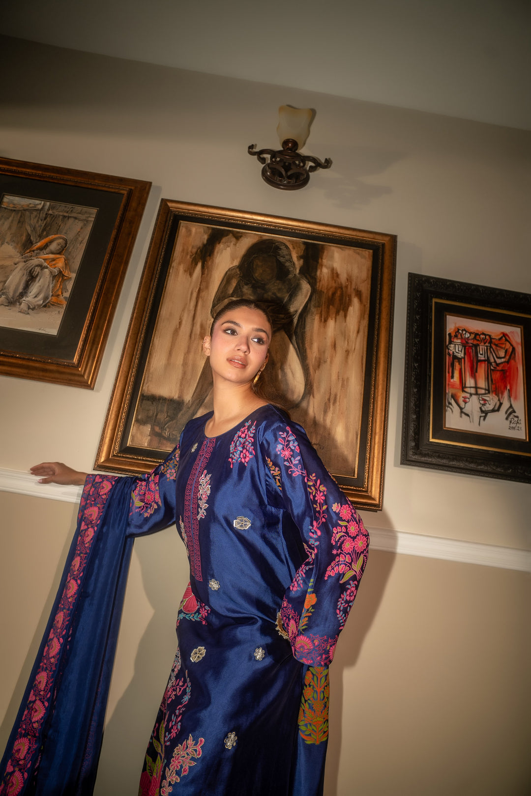 Pinktree Navy Noir 3 Piece Suit