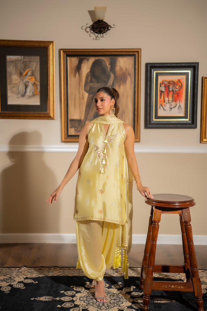 Pinktree Butter Bloom 3 Piece Suit Yellow