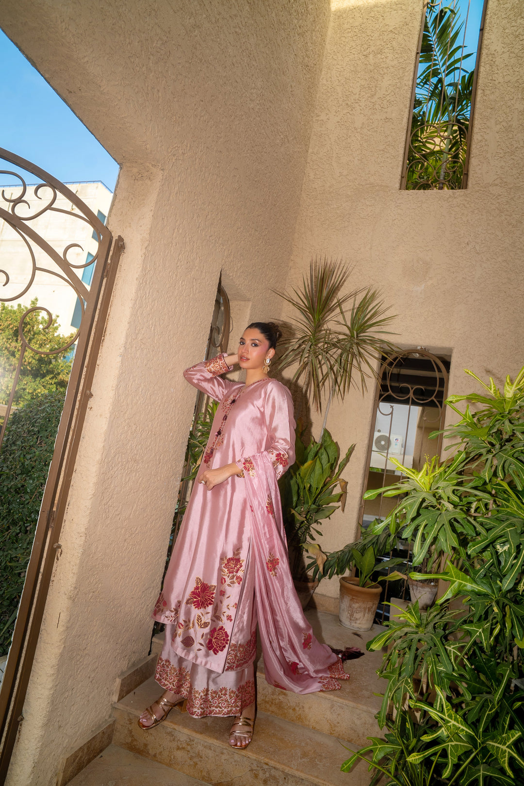 Pinktree Sakura 3 Piece Suit Mauve Pink