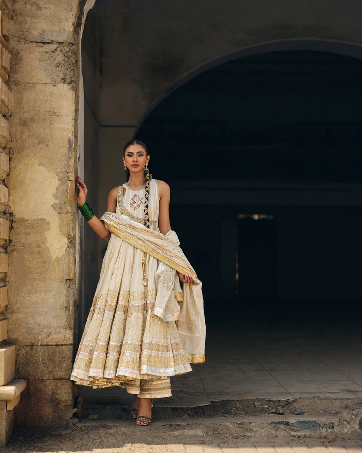 Pinktree - Jhumar Muslin Luxury Pret Suit For Women - 3 Piece